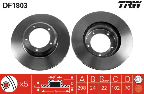 PAIRE DE DISQUES  9900