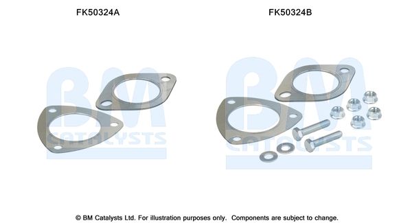 BM CATALYSTS FK50324 - Montagesatz, Abgasrohr