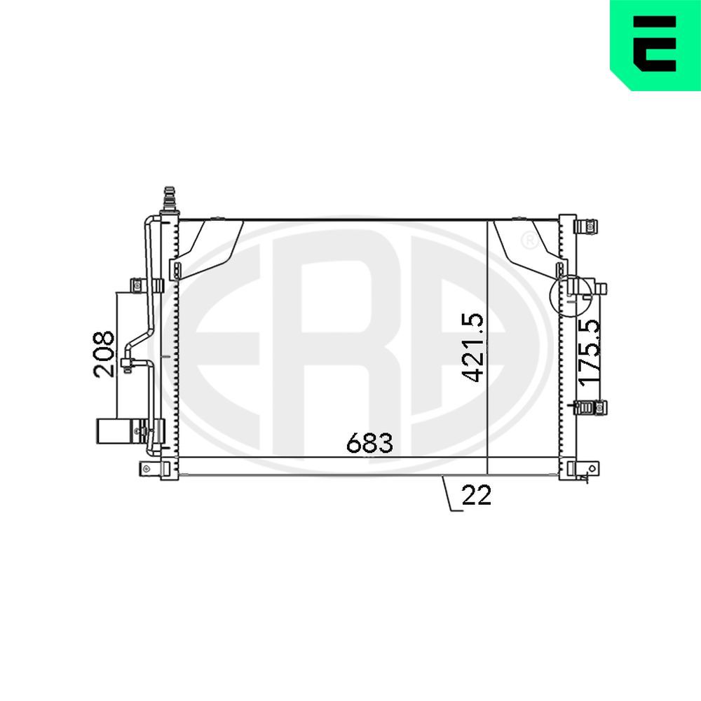 Kondensator, Klimaanlage