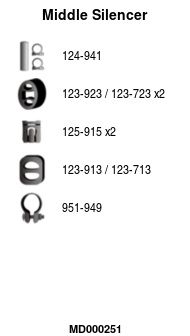 Mittelschalld&auml;mpfer