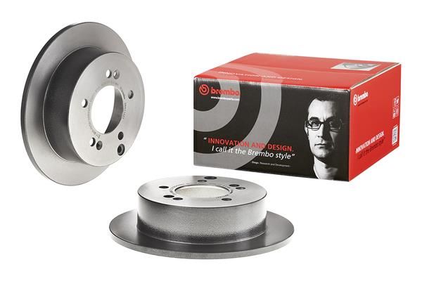BREMBO 08.A114.21 - Bremsscheibe PRIME LINE - UV Coated