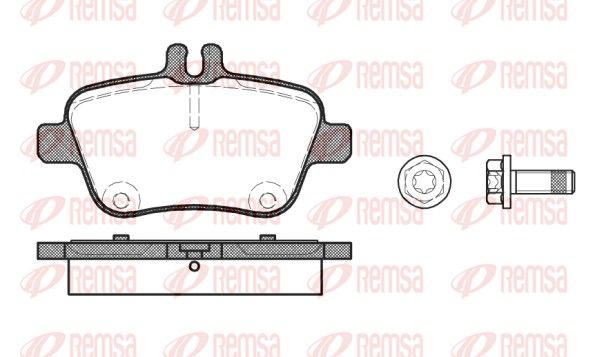 Premium Rear Brake Pad Set Premium Rear Brake Pad Set