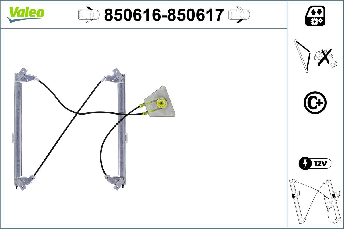 VALEO 850616 - Fensterheber