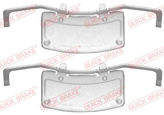 Accessory Kit, disc brake pad 109-1706