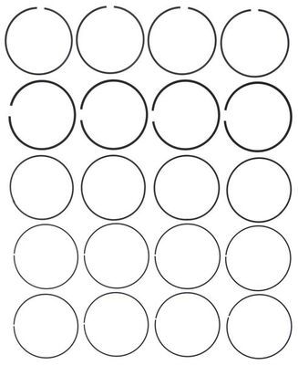 Juego de anillo para pistón