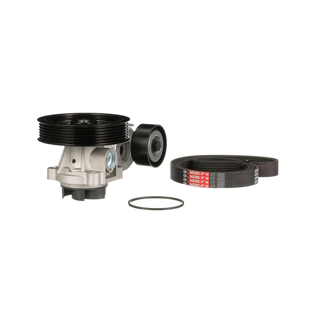 vandens siurblys + V formos rumbuotas diržas, komplektas