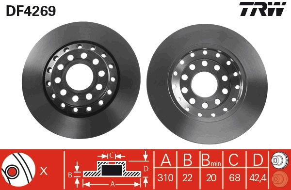 Brake Disc DF4269