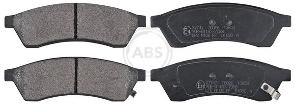 Brake Pad Set, disc brake 37747