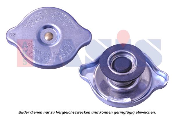 Verschlussdeckel, K&uuml;hler