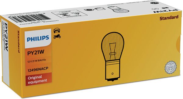 LAMPE STOP AMBRE 12V 21W EX 12496