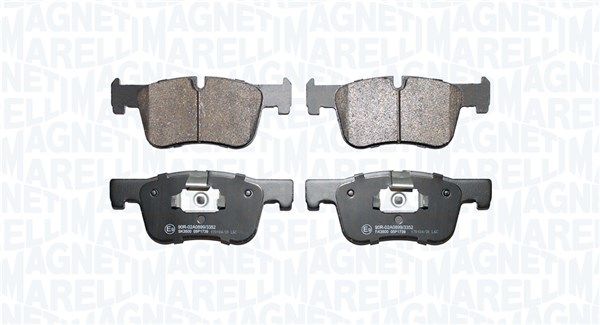 Bremsbelagsatz, Scheibenbremse