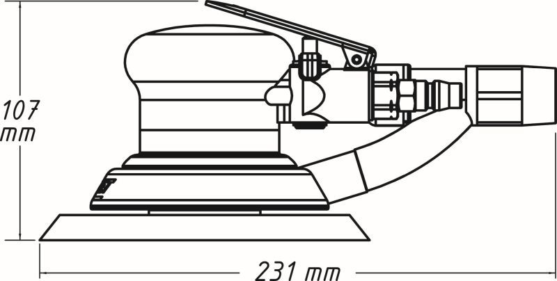 Exzenterschleifer (Druckluft)