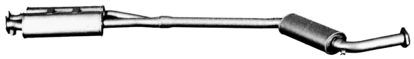 Mittelschalldämpfer