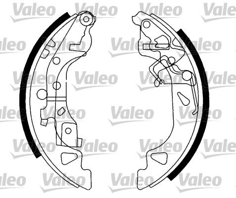 553868 VALEO fékpofakészlet