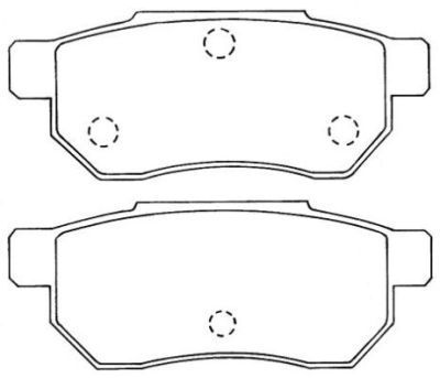 Juego de balatas de freno