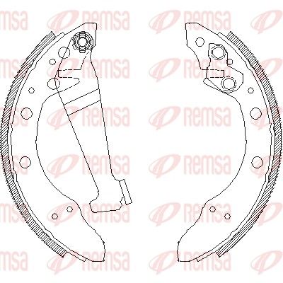 Brake Shoe 4046.00