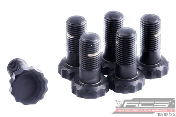 BOLT SET F/W NISS 12x1.25x25.6 (6) 132Nm - TecDoc Only