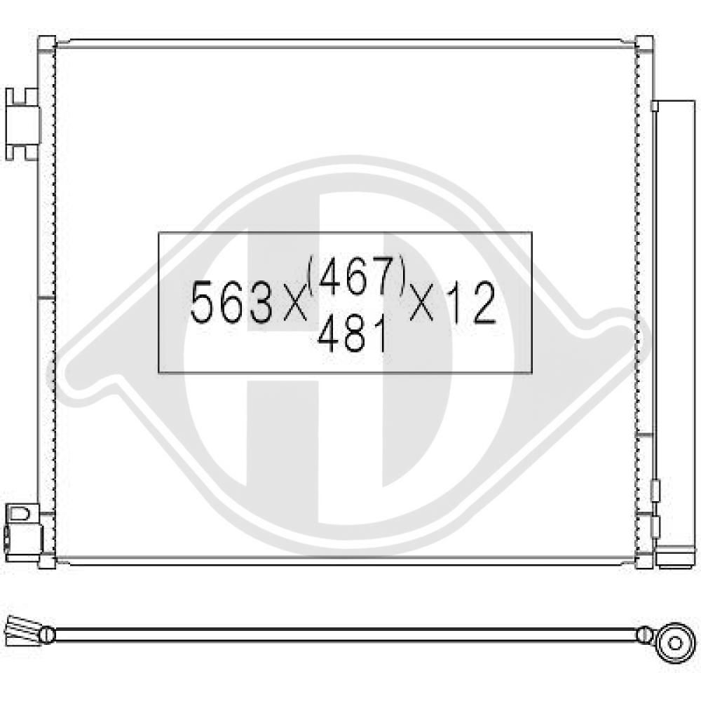 Condensor, airconditioning