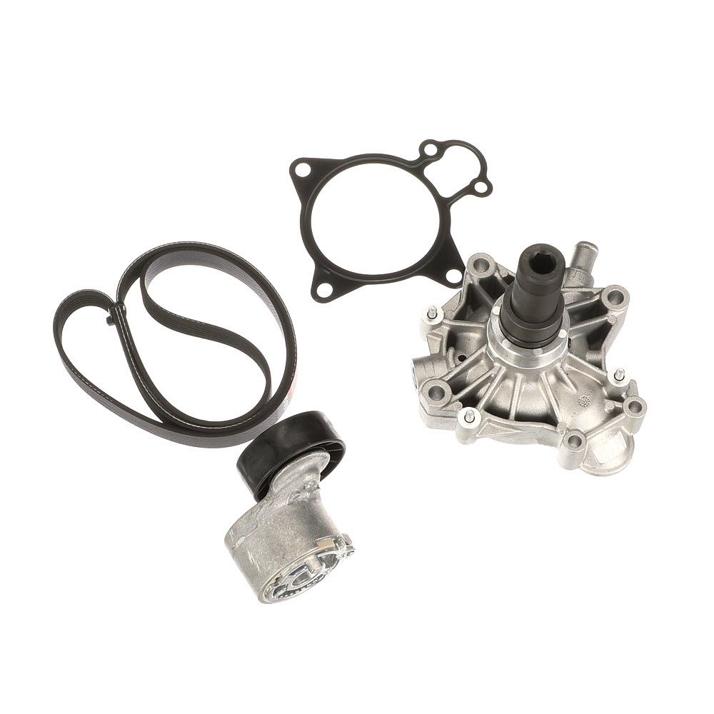 vandens siurblys + V formos rumbuotas diržas, komplektas