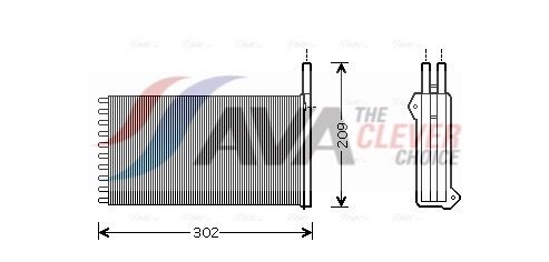 Wärmetauscher, Innenraumheizung