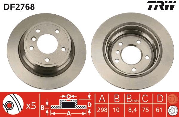 PAIRE DE DISQUES  9900