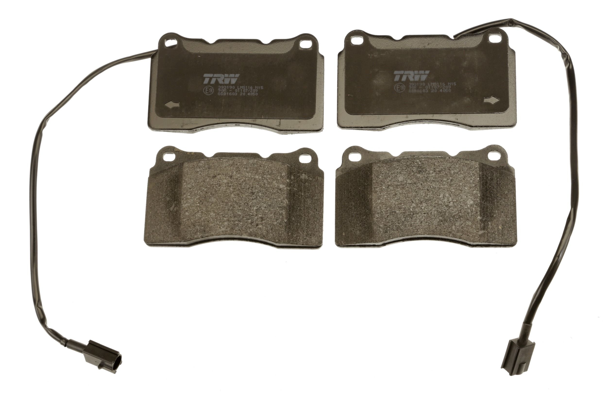 TRW DISC BRAKE PADS - TecDoc 2