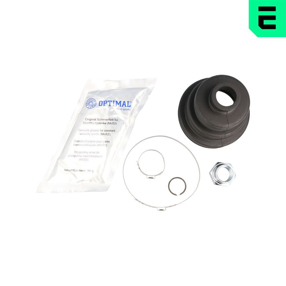 Faltenbalgsatz, Antriebswelle