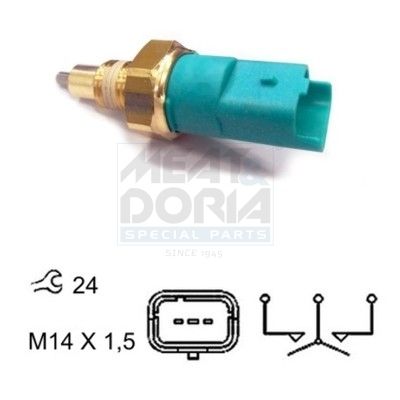 MEAT & DORIA 36013 - Schalter, R&uuml;ckfahrleuchte