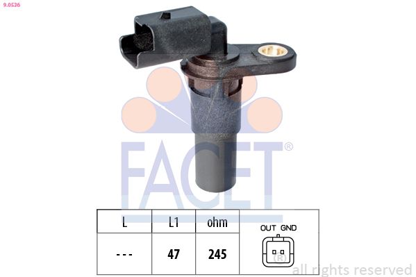 FACET 9.0536 - Impulsgeber, Kurbelwelle
