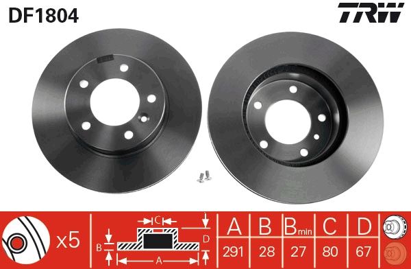 PAIRE DE DISQUES  9900