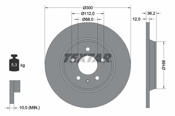 Brake Disc 92160103