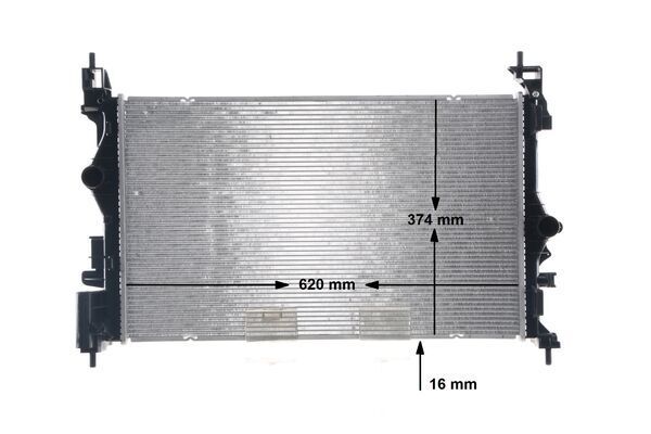 Radiador, refrigeración del motor