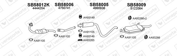 CABLE DE FREIN A MAIN  9900