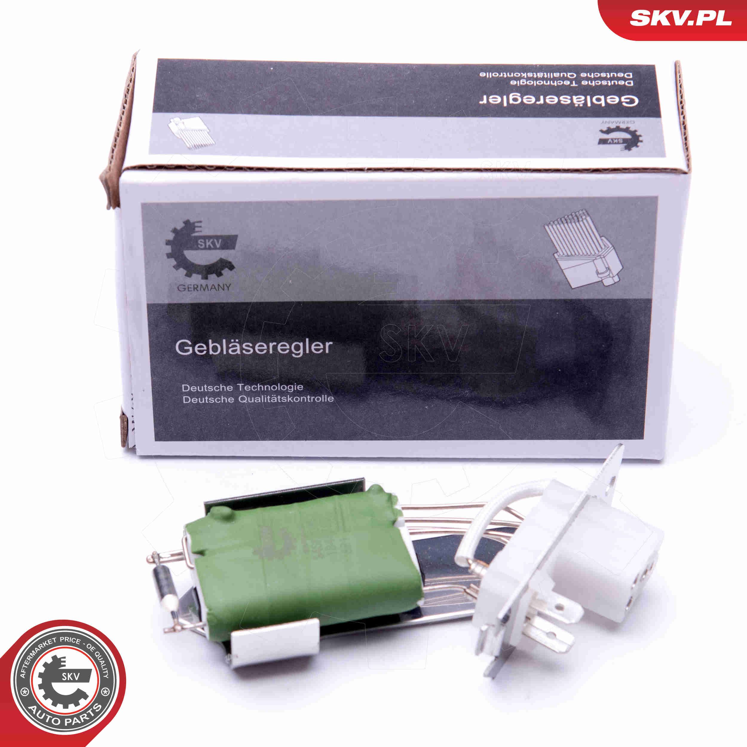 Widerstand, Innenraumgebläse