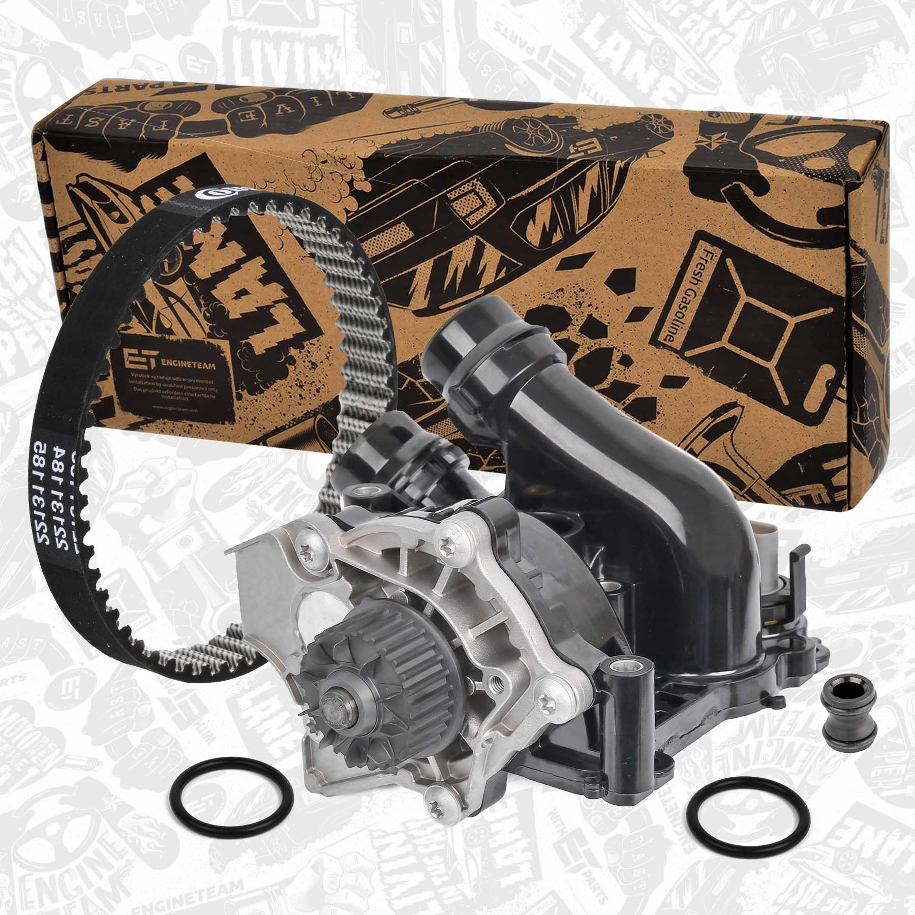 Wasserpumpe, Motorkühlung