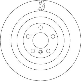 TRW BRAKE DISC - TecDoc 2