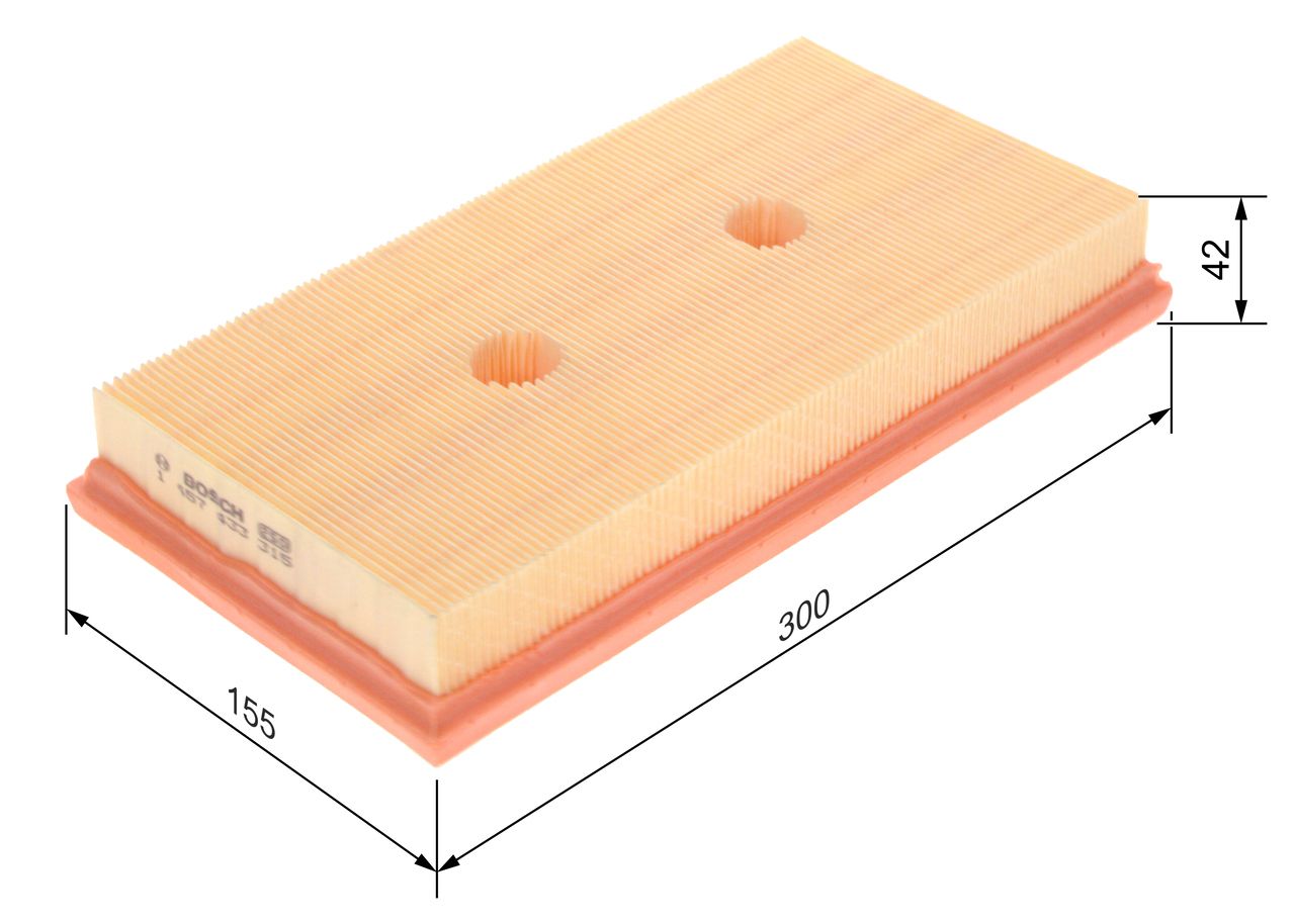 BOSCH 1 457 433 315 - Luftfilter
