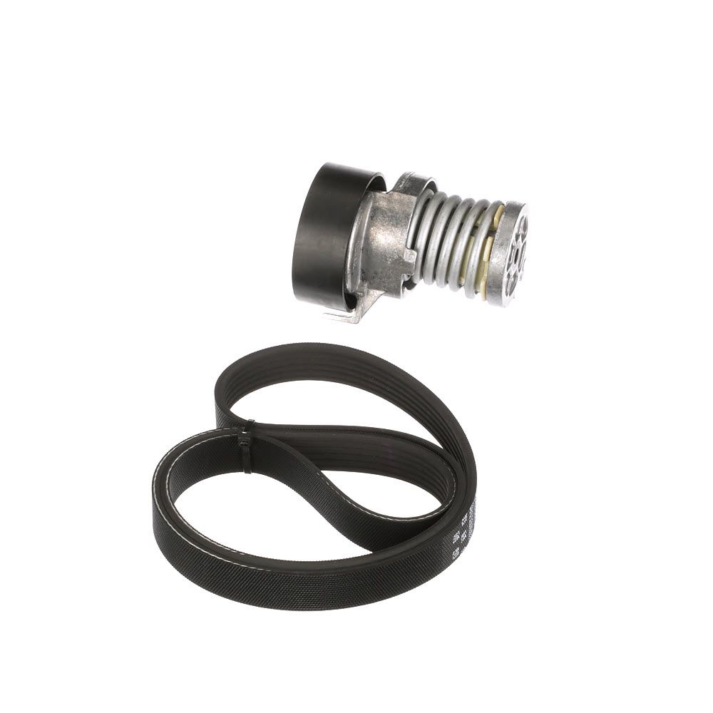 V formos rumbuotas diržas, komplektas