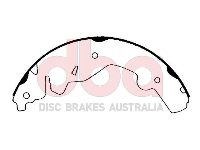 Street Series Brake Shoes [Kia Sportage 250mm] - TecDoc Only