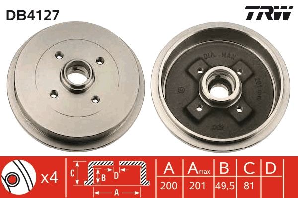 TAMBOUR DE FREIN  9900