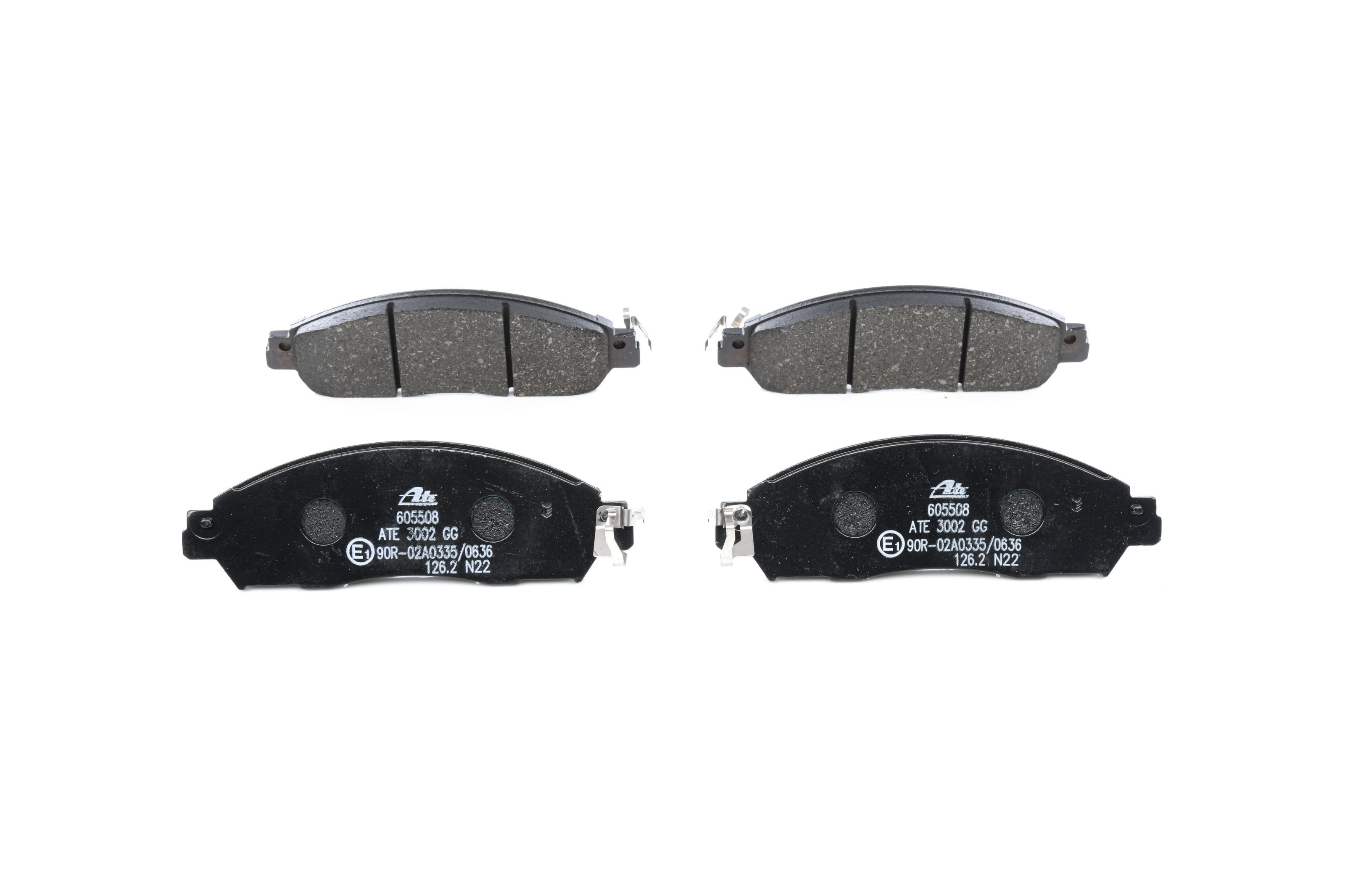 Brake Pad Set, disc brake 13.0460-5508.2