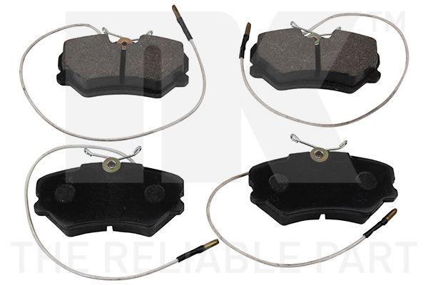 Bremsbelagsatz, Scheibenbremse