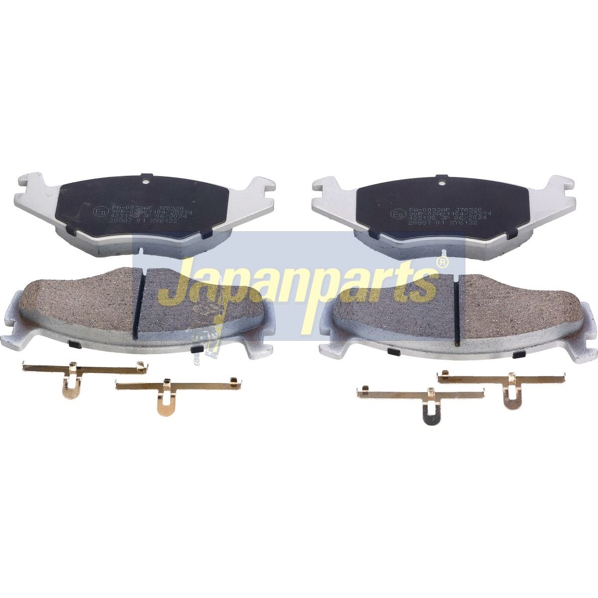 Bremsbelagsatz, Scheibenbremse