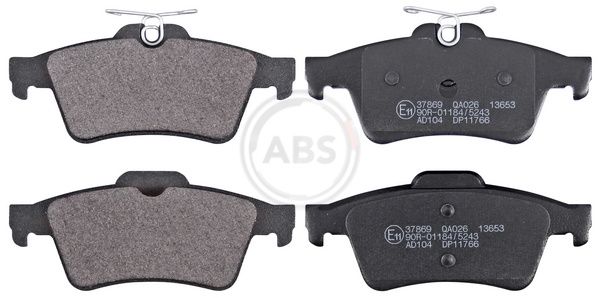 Brake Pad Set, disc brake 37869