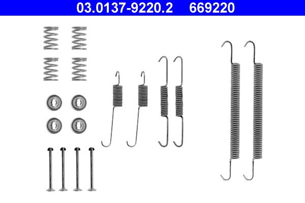 Accessory Kit, brake shoes 03.0137-9220.2