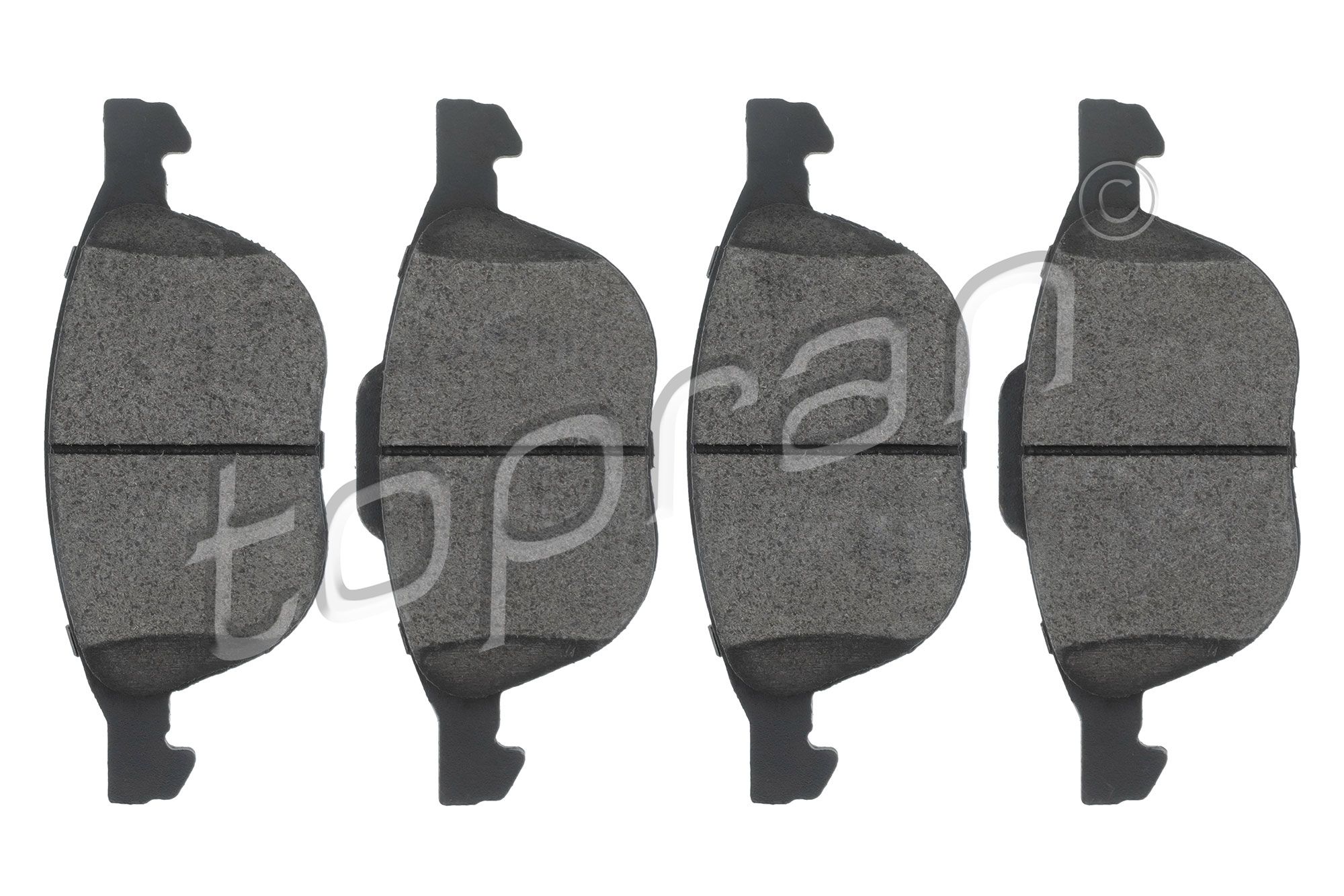 Bremsbelagsatz, Scheibenbremse