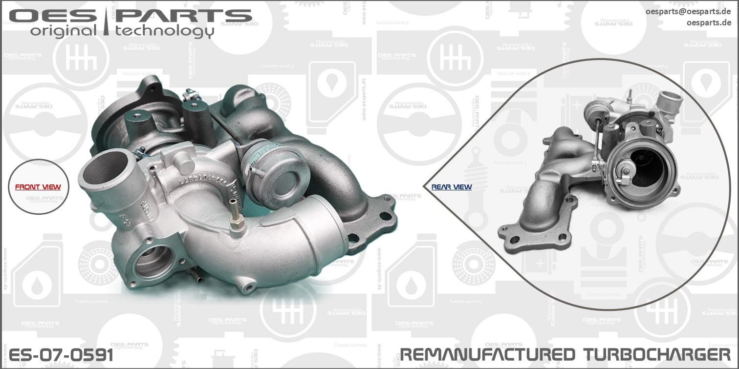 OES PARTS ES-07-0591 - Lader, Aufladung
