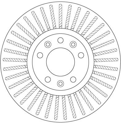 TRW BRAKE DISC - TWIN PACK - TecDoc 2