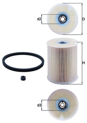 Fuel Filter KX 231D