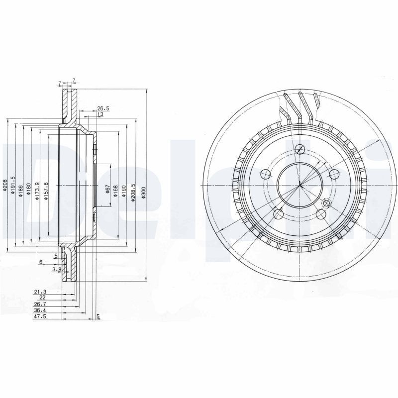 Brake Disc BG3726